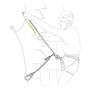 Freno da ferrata Petzl Scorpio Eashook SW
