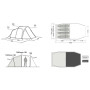 Tenda familiare Robens Cima Versa 4
