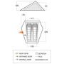 Tenda ultraleggera Vango Heddon 200