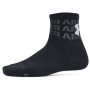 Calzini per bambini Under Armour Yth UA Essential 6Pk Qtr Black