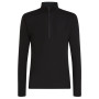 Maglietta funzionale da uomo Icebreaker M 175 Everyday LS Half Zip nero Black