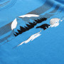 Maglietta da bambino Alpine Pro Dallo 3 Brilliant Blue