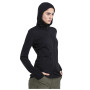 Felpa tecnica da donna Icebreaker W Mer 260 Quantum IV LS Zip Ho