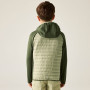 Giacca da bambino Regatta Junior Andreson Hybrid DkKhaki/LtSg