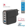 Adattatore Swissten GaN Travel Charger 100W 3X USB-C PD + USB-A