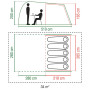 Tenda familiare Coleman Waterfall 5