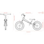 Bicicletta senza pedali Yedoo YooToo