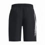 Pantaloncini per bambini Under Armour Woven Graphic Shorts-BLK