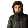 Giacca invernale per bambini Regatta Lofthouse Black/Distress Camo