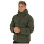 Giacca da uomo Fundango Newport Puffer Jacket grigio iron