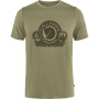 Maglietta funzionale da uomo Fjällräven Abisko Wool Classic SS M verde Light Olive