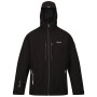 Giacca da uomo Regatta Raddick nero Black
