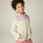 Felpa da bambino Regatta Myla Hybrid Jacket PowLilVan