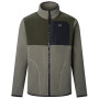 Felpa funzionale da uomo Regatta Frankie Borg Colour Block khaki scuro SmkyOl/DkKhk