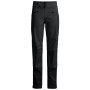 Pantaloni da donna Ortovox Venet Softshell Pants nero Black Raven
