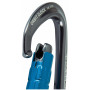 Moschettone Camp Orbit 2Lock - Gun Metal / Blue