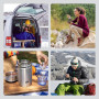 Thermos per il cibo Esbit Sculptor 0,75L