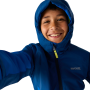 Giacca invernale per bambini Regatta Hillain Warm Lined Blue