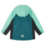 Giacca softshell per bambini Reima Temppu Dark Teal