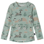 Intimo sportivo per bambini Reima Moomin Trivsam Airy Green