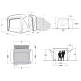 Tenda per minibus Outwell Cross PowerAir