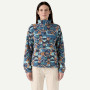 Felpa da donna Patagonia W's LW Synch Snap-T P/O