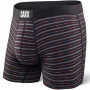 Boxer Saxx Vibe Boxer Brief nero/rosso BlackGradientStripe