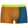 Boxer da uomo Ortovox 150 Essential Trunks M arancione/blu Sly Fox