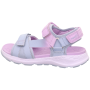 Sandali da bambino Superfit Criss Cross Light Blue