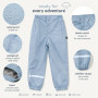 Pantaloni da bambino DucKsday Rainpants Light Blue