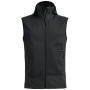Gilet da uomo Ortovox Ortler Softshell Plus Vest nero Black Raven