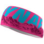 Fascia Dynafit Graphic Performance Headband rosa Pink Glo/8210 Skyline