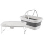 Set da picnic Easy Camp Picnic Basket & Table bianco