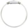 Collare luminoso per cane Nite Ize NiteHowl Mini LED bianco Disc-O Select
