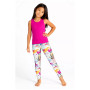 Leggings per bambini Wouki Kyugi Festive Fuchsia