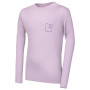 Maglietta sportiva per bambini Sensor Merino DF Logo Up Mystic Violet