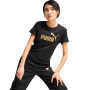 Maglietta da donna Puma ESS NO. 1 LOGO Metallic Tee