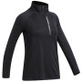 Felpa da bambino Under Armour Tech Branded Hz Black
