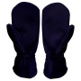 Guanti softshell per bambini WAMU Dark Purple