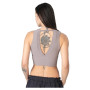 Canotta da donna Drexiss Feel Yoga Coffee