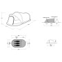 Tenda da trekking Outwell Nexion 3 Ocean