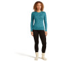 Maglietta sportiva da donna Icebreaker Women Merino 200 Oasis LS Crewe Snow Day