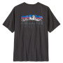 Maglietta da uomo Patagonia M's Fitz Roy Foothills T-Shirt nero Ink Black