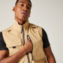 Gilet da uomo Regatta Travel Light Packaway B/W