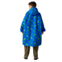 Cappotto impermeabile per bambini Regatta Junior Changing Robe Olymp Blue Dino