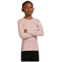 Maglietta sportiva per bambini Icebreaker K 200 Oasis LS Crewe Pink Quartz
