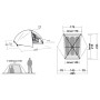 Tenda da trekking Robens Seeker 3 LW