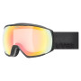 Occhiali da sci Uvex Victorious V nero BLACK MATT DL/RAINBOW-CLEAR S1-3