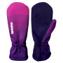 Guanti softshell per bambini WAMU Mozaika purple