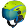 Casco da sci per bambini Etape Rider Pro verde Lime/BlueMat